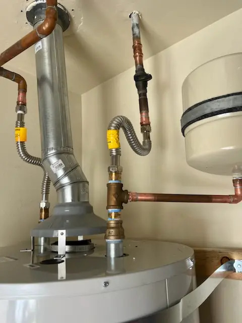 Water heater installation and plumbing repair in Shadow Ridge